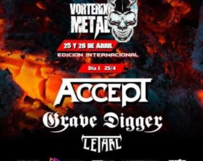 [Conciertos] – A pocos dias del Vorterix Metal (Arg): Testament, Grave Digger, Accept y Kreator