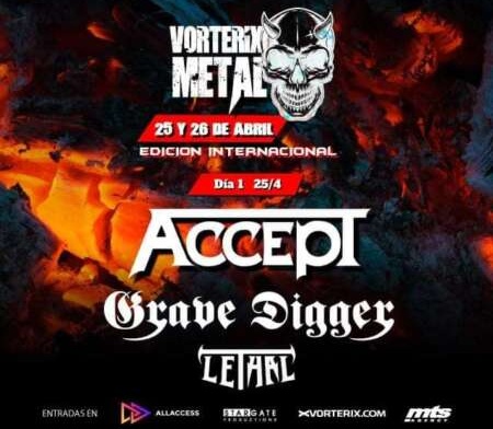 [Conciertos] – A pocos dias del Vorterix Metal (Arg): Testament, Grave Digger, Accept y Kreator