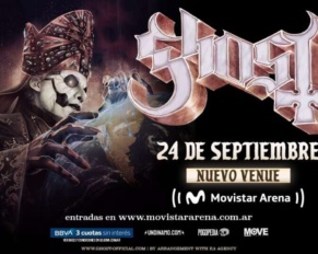 Las plegarias fueron escuchadas: ¡El Show de Ghost en Argentina se muda de lugar!