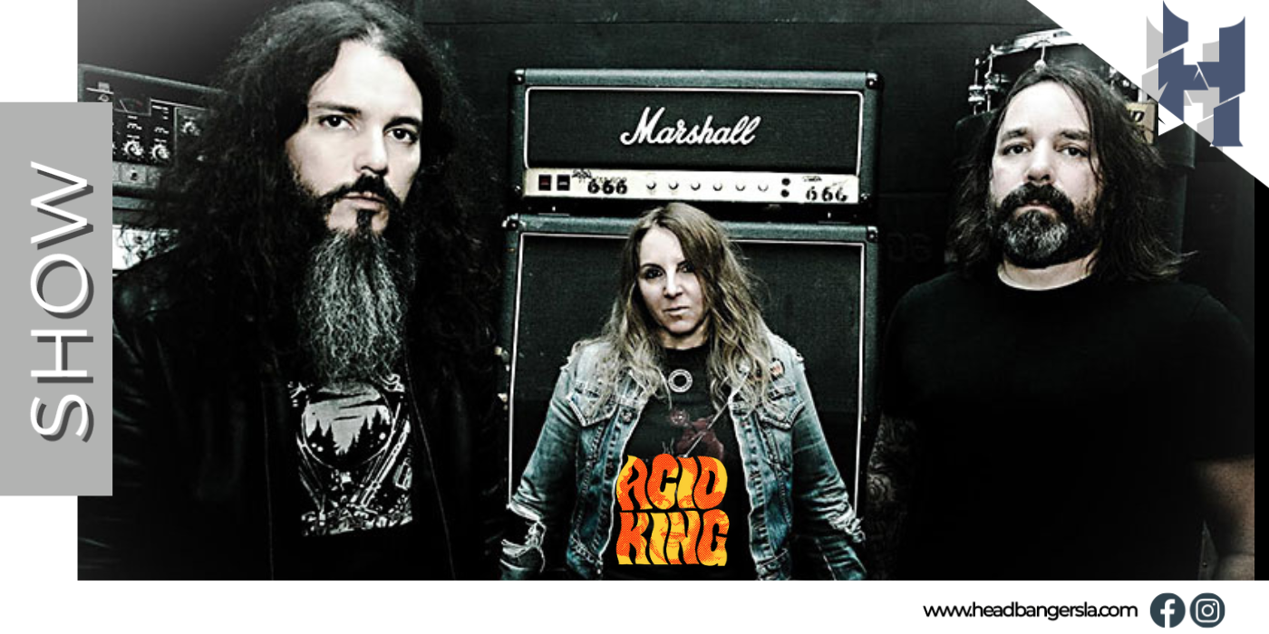 [Conciertos]: Acid King por primera vez en Argentina. ¡Acá todos los detalles!