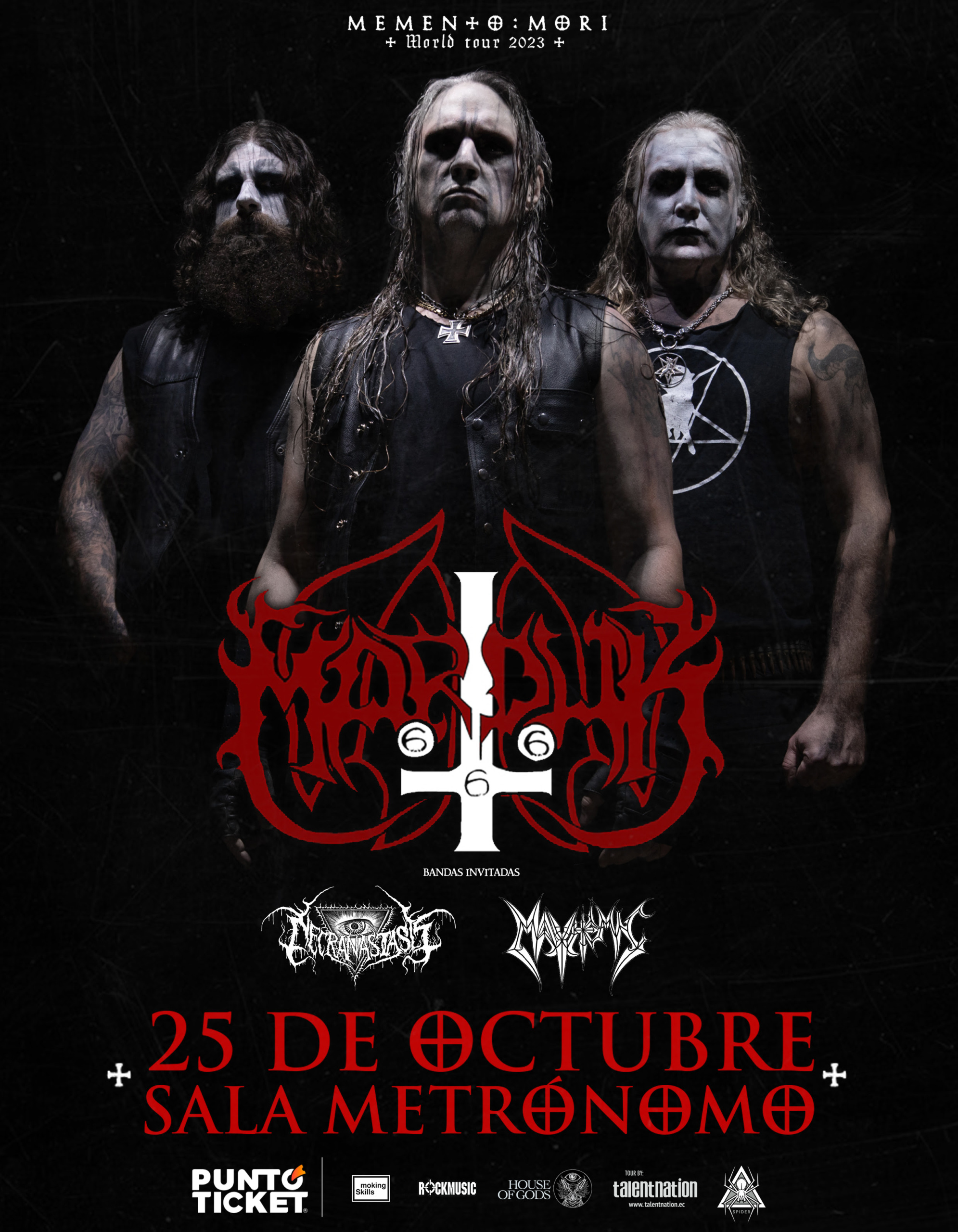 [Conciertos] Marduk regresa a Chile con todo su blasfemo poder