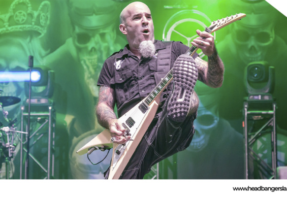 Scott Ian: ‘Lo nuevo de Anthrax está quedando genial’