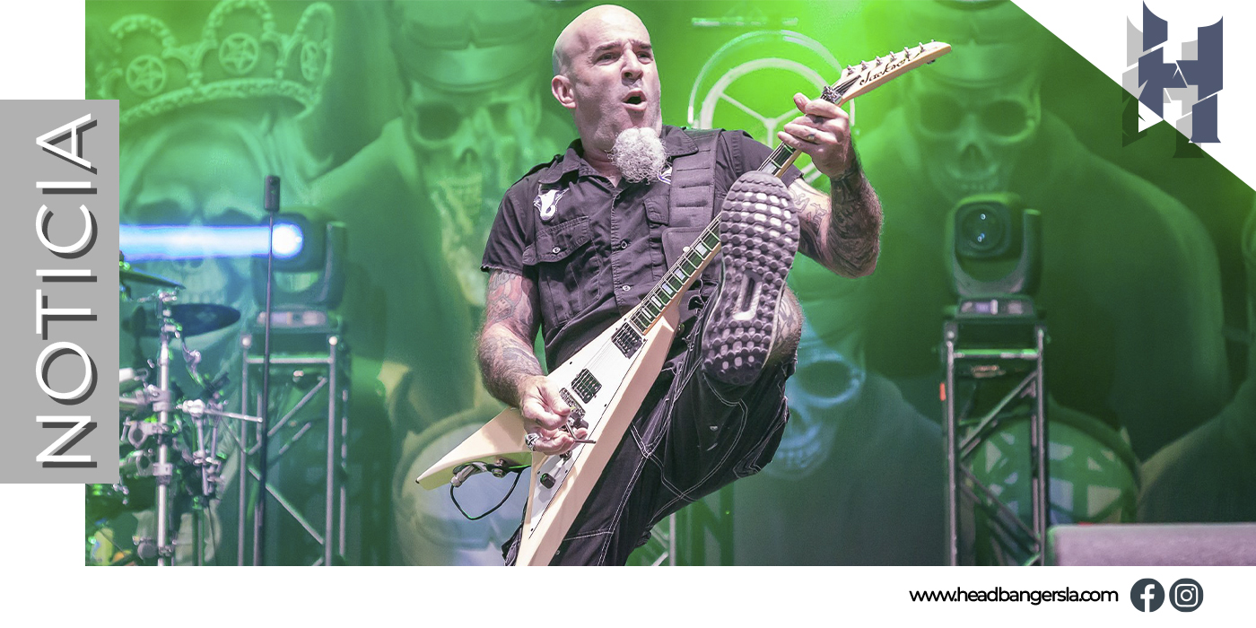 Scott Ian: ‘Lo nuevo de Anthrax está quedando genial’