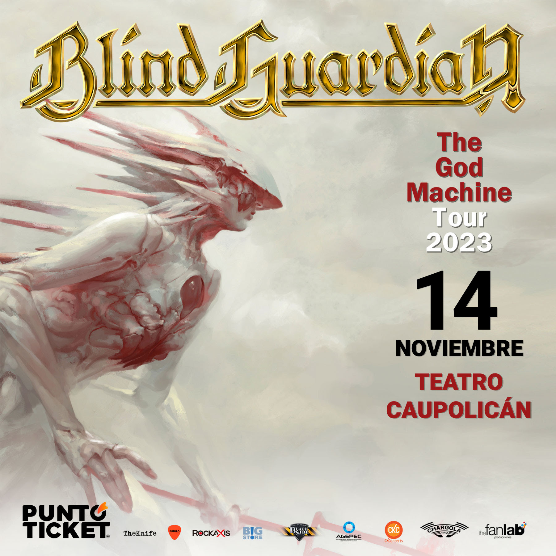 [Conciertos]: Blind Guardian anuncia su esperado regreso a Chile!!!