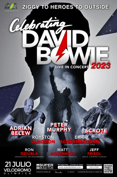 [Conciertos]: [Celebrating David Bowie] un tributo de grandes para rendir a un ícono