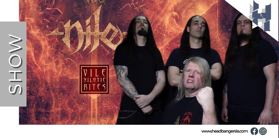 [Conciertos] – El Imperio del Death Metal Egipcio: Nile y su brutalidad mitológica en Argentina