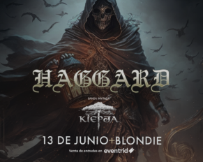 La banda Kiepja se suma a concierto de Haggard en Chile!!!