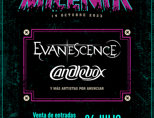 [CONCIERTOS] – Evanescence y Candlebox encabezan Festival en Chile