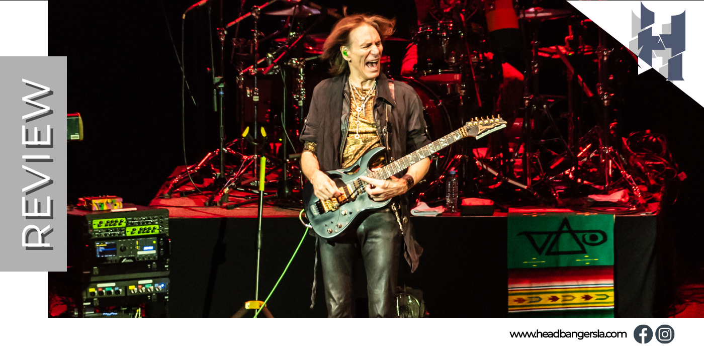 [LiveReview] – Steve Vai deja en absoluta agonía a regios