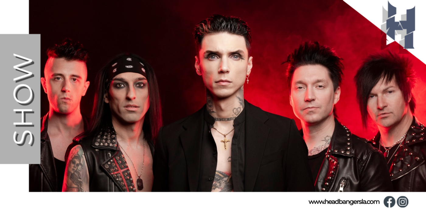 [Conciertos] – Black Veil Brides anuncia 2da fecha en Monterrey