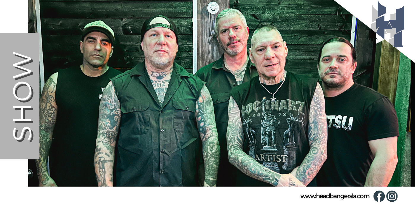 [Conciertos]: El New York Hard Core de Agnostic Front regresa a la Argentina.