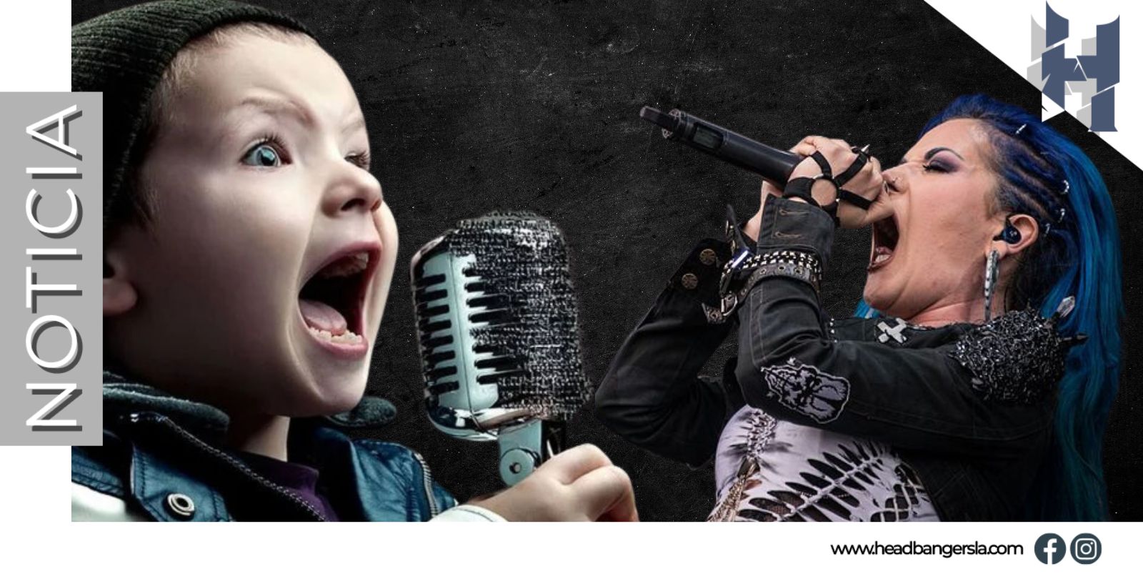 Según la ciencia, los cantantes de metal cantan literalmente como los bebés