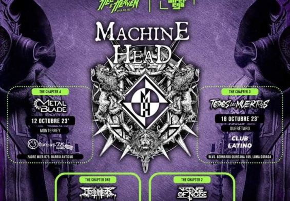 [Conciertos]: Machine Head llega a México con un gran cierre para RoadToHell