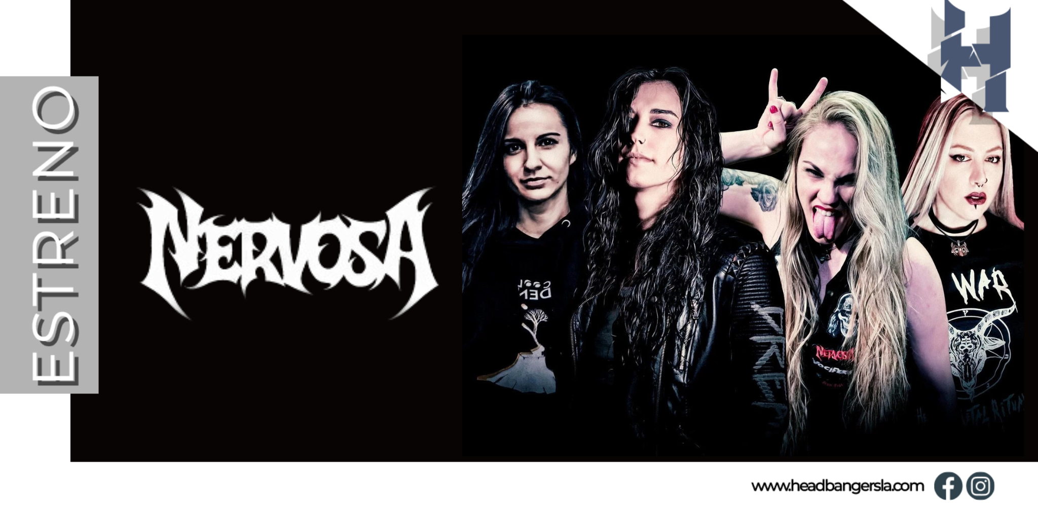 Prika Amaral toma el micrófono en «Seed of Death», el nuevo single de Nervosa