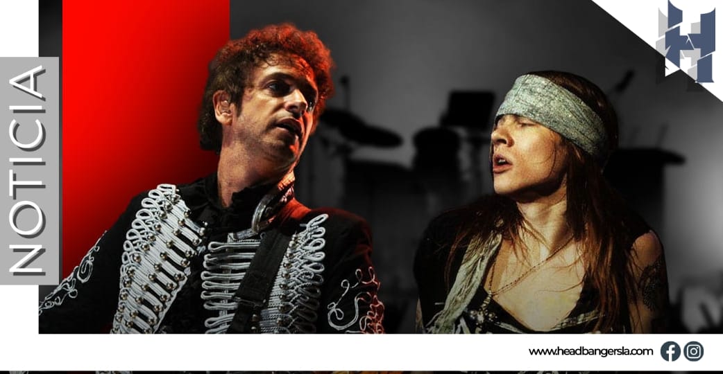 Axl Rose y Gustavo Cerati juntos ¡De verdad pasó!