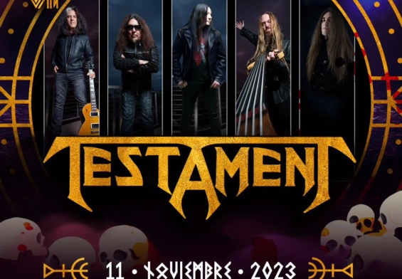 [Conciertos] – Testament completa el cartel del México Metal Fest VII