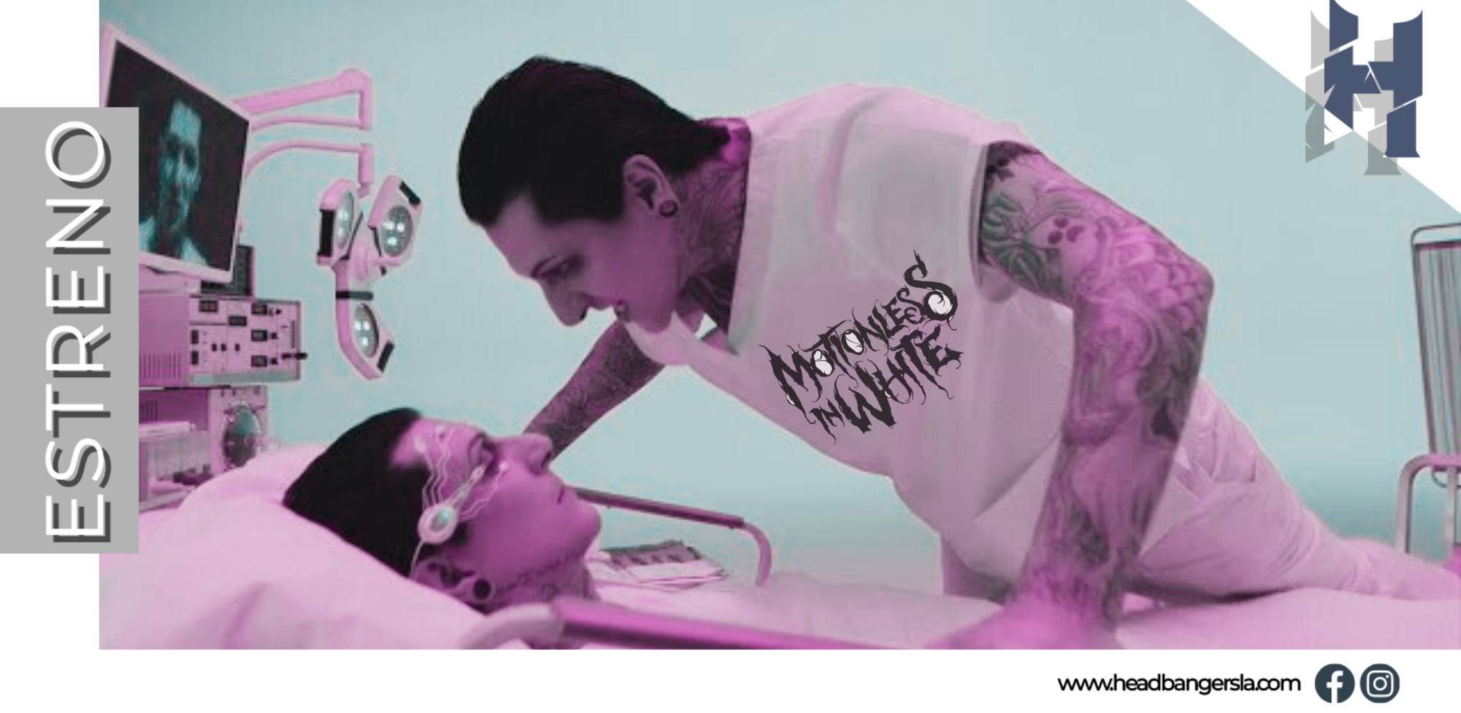 Motionless In White vuelve a la vida en su nuevo videoclip «Sign Of Life»