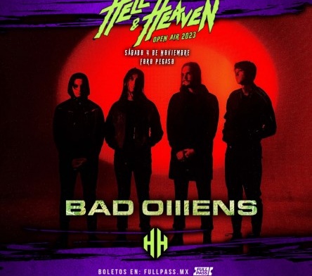 [Conciertos]: Bad Omens listos para su primer concierto en México en H&H23