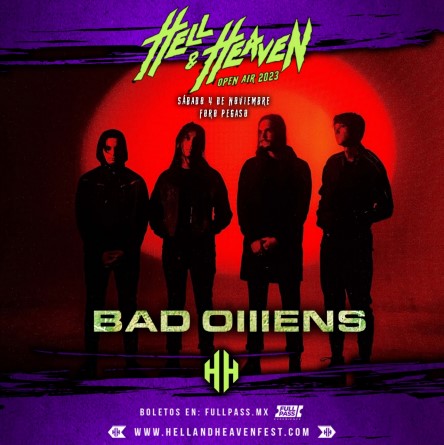 [Conciertos]: Bad Omens listos para su primer concierto en México en H&H23