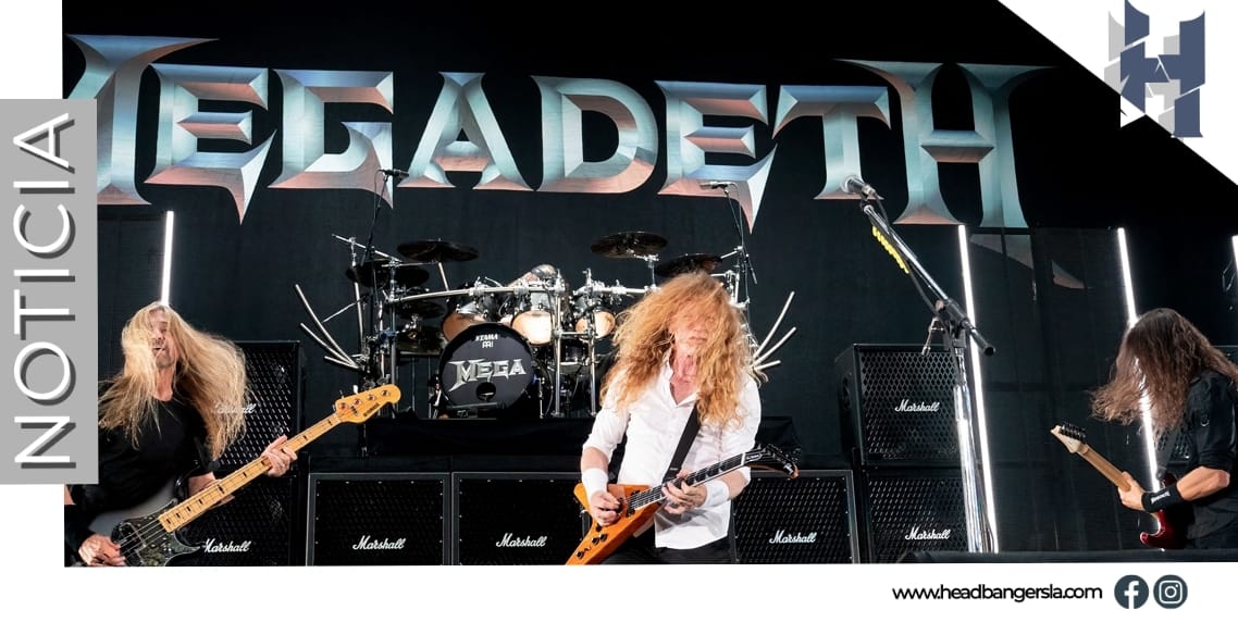 Megadeth anuncia nueva gira por Latinoamérica