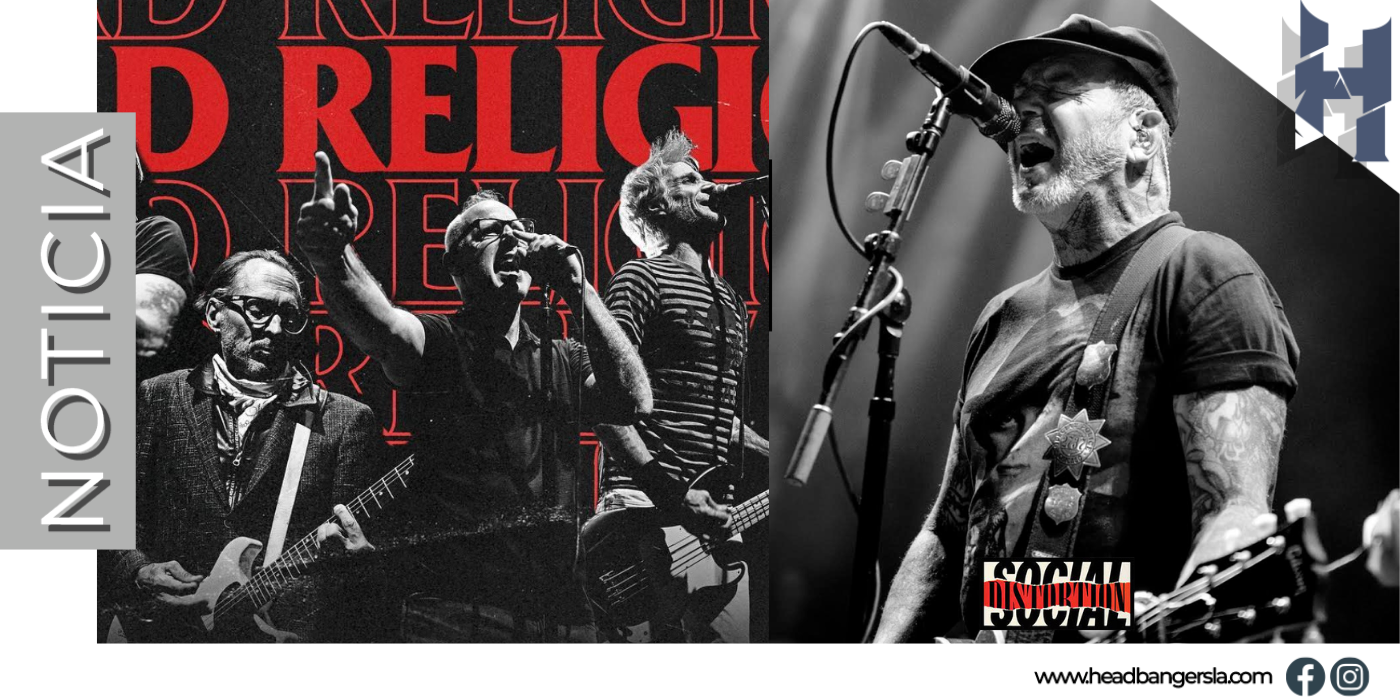 [Noticia] Social Distortion regresa a los escenarios junto a Bad Religion.