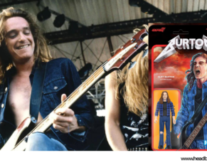 [Noticias] Super7 lanza una nueva figura de acción de Cliff Burton (Metallica).