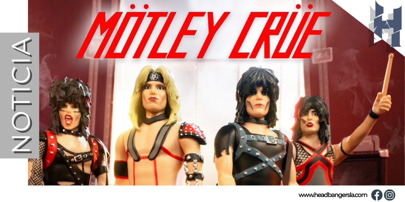 [Noticias] Super7 lanza nuevas figuras de Mötley Crüe.