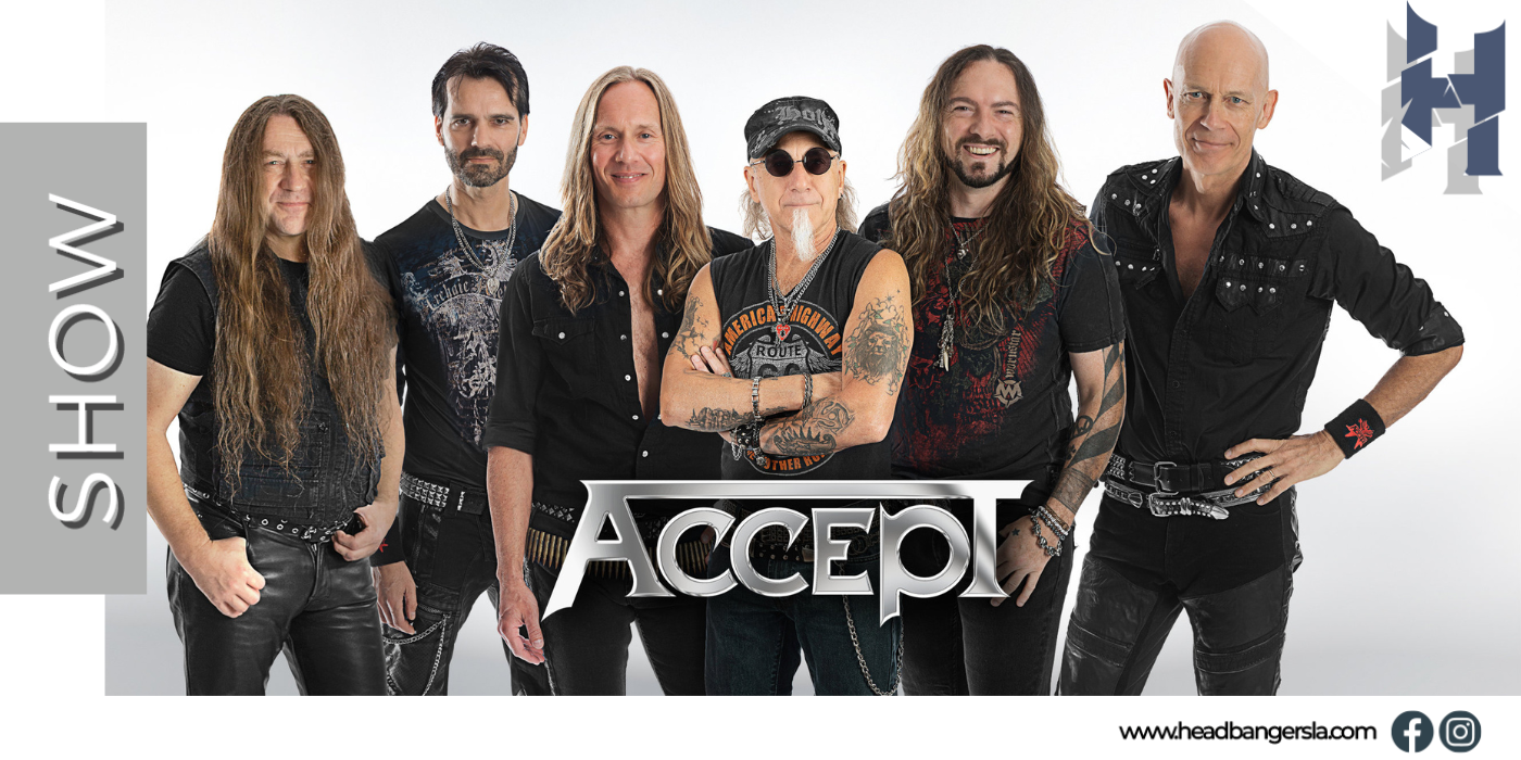 [Conciertos] Accept: Presentará su nuevo disco en Buenos Aires.