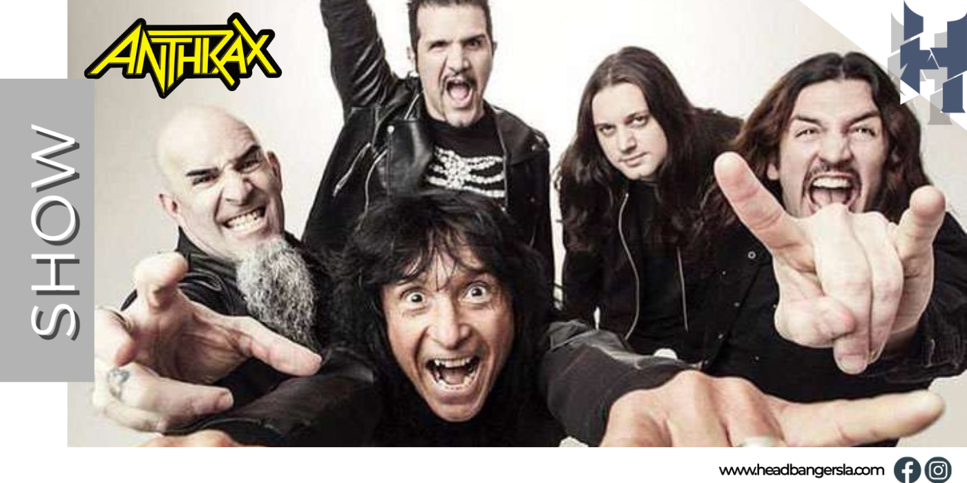 [Contiertos] Anthrax celebra más de 40 años de trayectoria en Argentina.