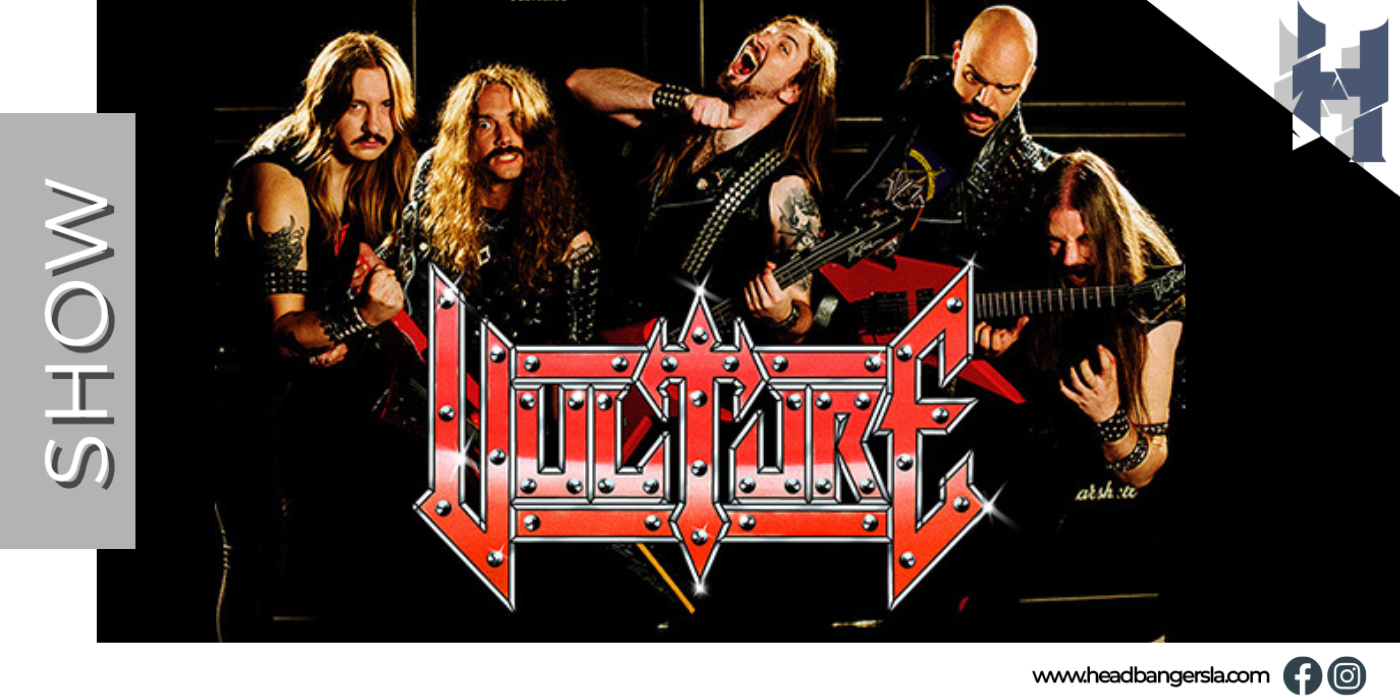 [Conciertos] Amantes del Speed Metal: Vulture llega por primera vez a la Argentina.