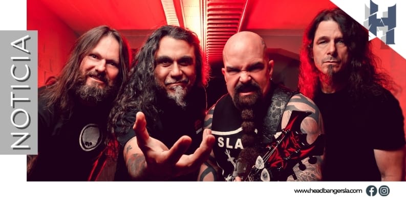 ¡Último!: Es oficial, la leyenda del Thrash Slayer vuelve con fechas confirmadas