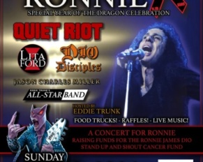 El concierto a beneficio de “Rock for Ronnie” ya tiene fecha próxima y lugar