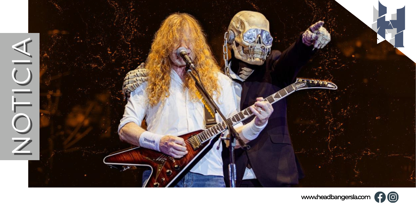 [Noticia] Megadeth anuncia transmisión en vivo de sus shows en Buenos Aires.