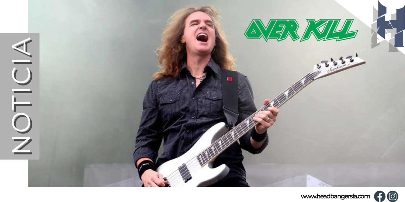 [Noticia] Overkill anuncia su invitado de lujo para su gira por Latinoamérica 2024.