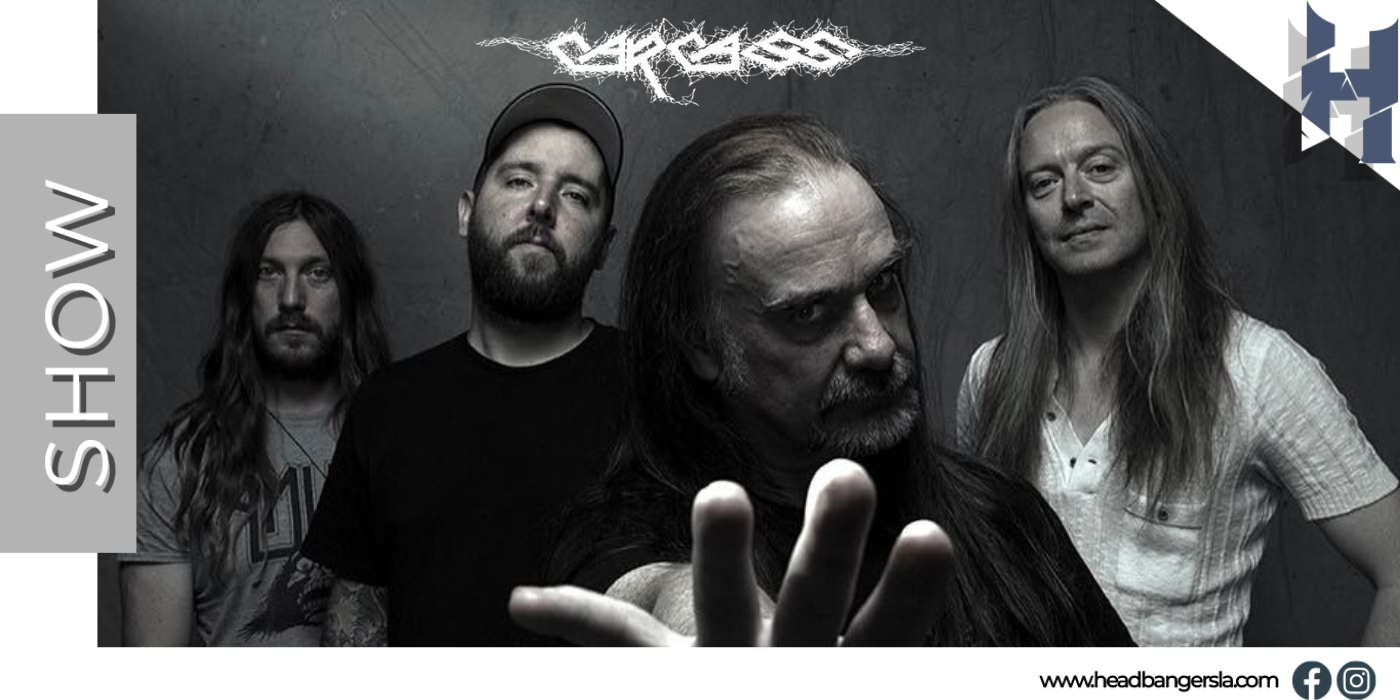 [Conciertos] Fin de la espera. Carcass confirma su regreso a la Argentina.