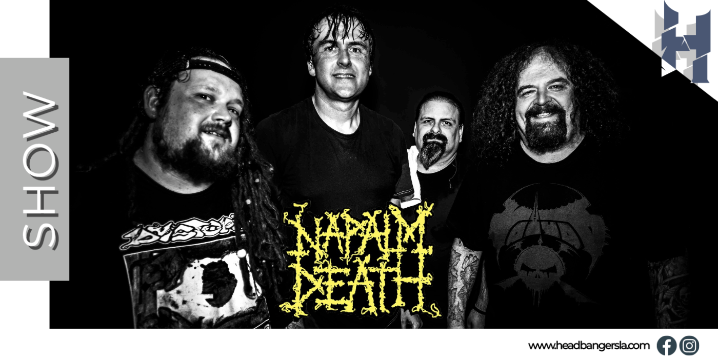 [Conciertos] Oficial: Napalm Death confirma su regreso a la Argentina.