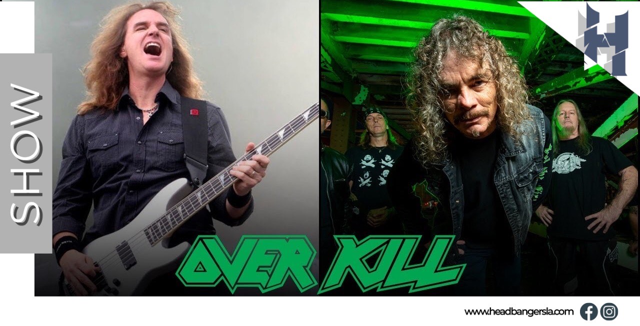 Falta poco: David Ellefson regresa a la Argentina junto a los legendarios Overkill