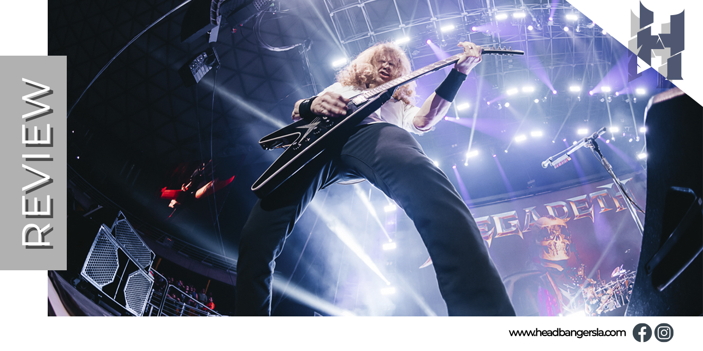 [LiveReview] – Megadeth en Chile: Tornado de balas