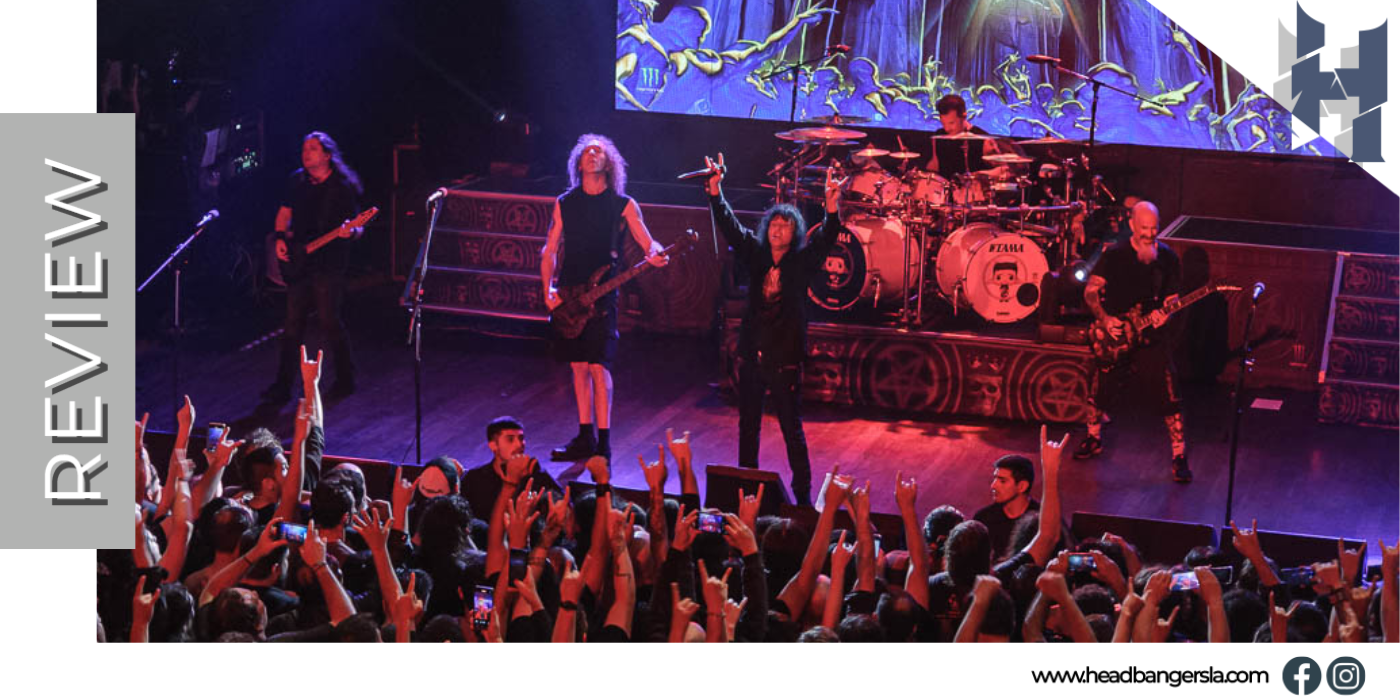 [LiveReview] Explosivo show de Anthrax en Buenos Aires.