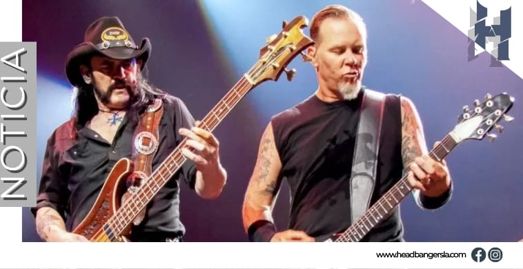 Lemmy Kilmister es discriminado, según James Hetfield